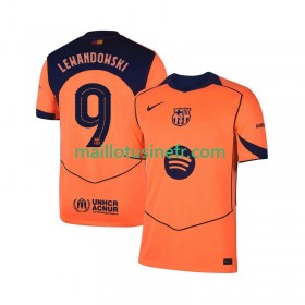Maillot de Foot FC Barcelone Robert Lewandowski 9 UCL Troisième 2025-26